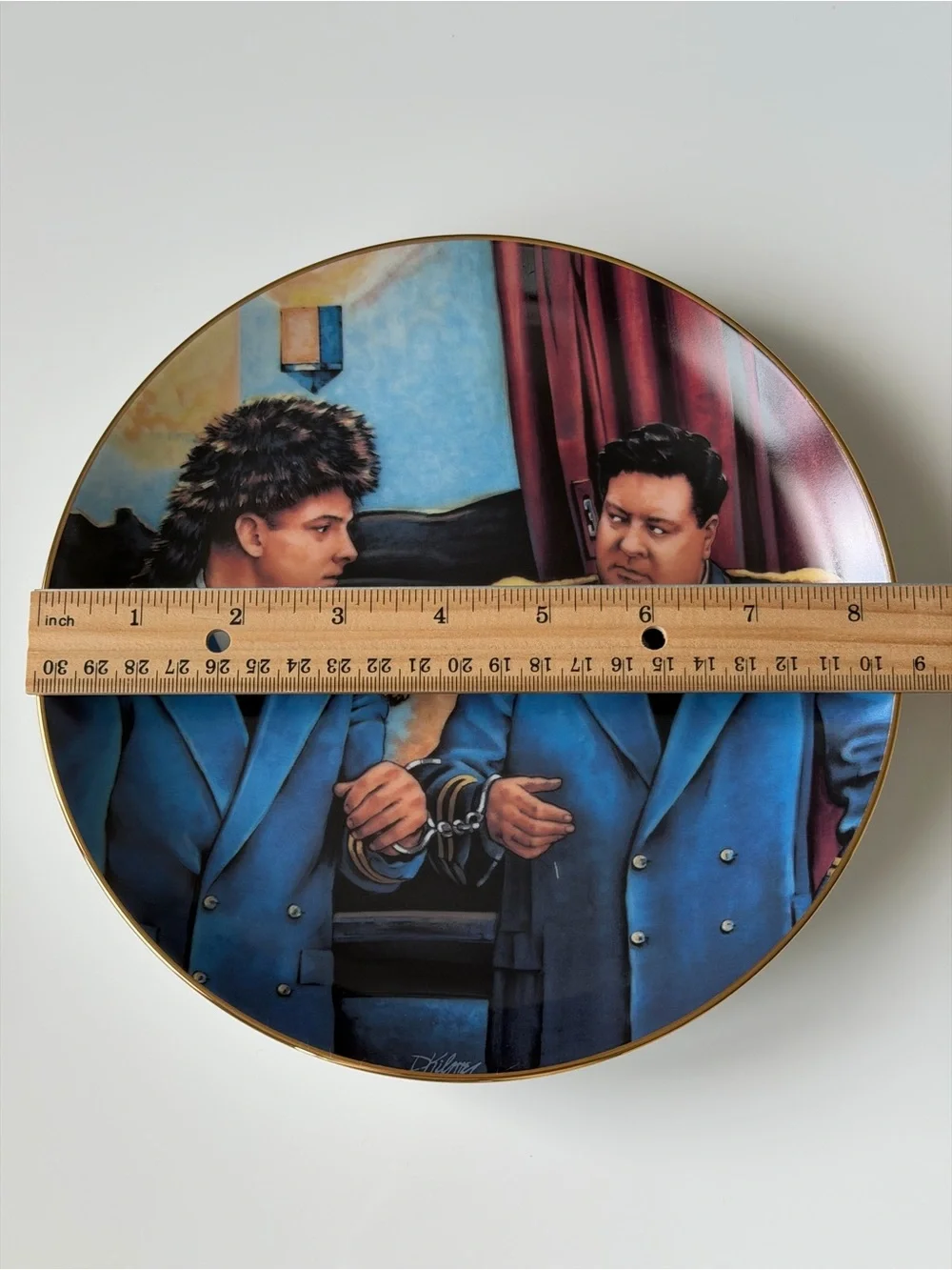 Vintage 1988 The Honeymooners “The Only Way To Travel” Collector Plate-Hamilton